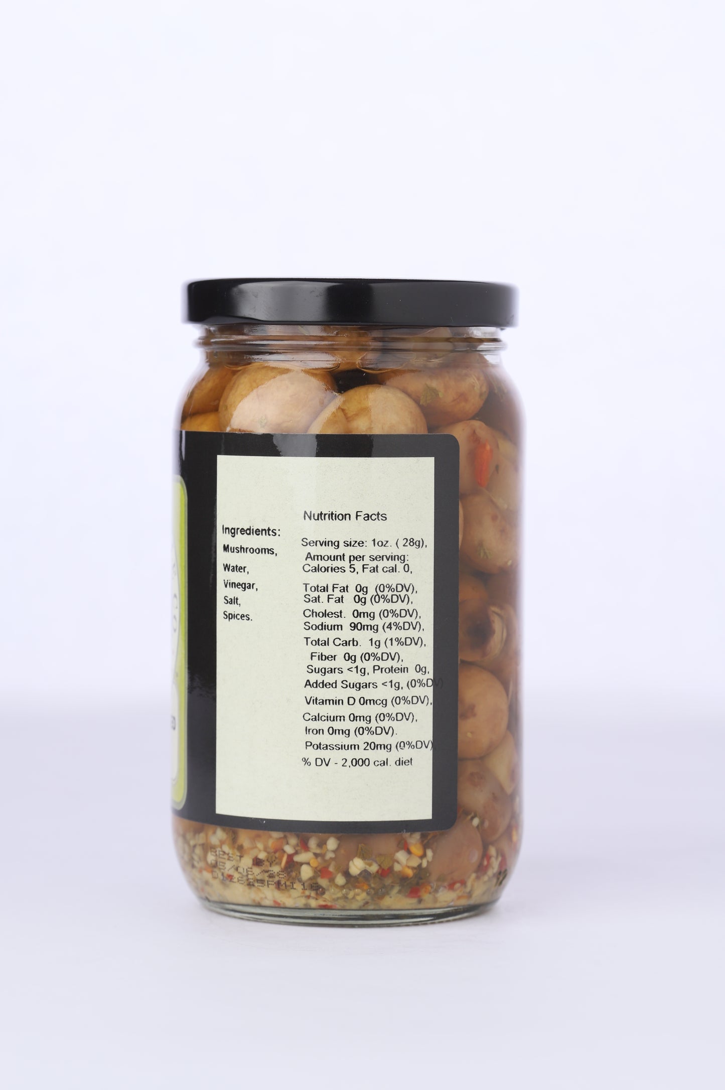 Italian spiced Pickled Mushrooms