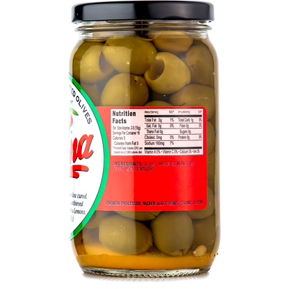Lemon Citrus Pitted Olives (Case of 12)