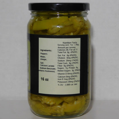 Yellow Cascabella Sliced Peppers