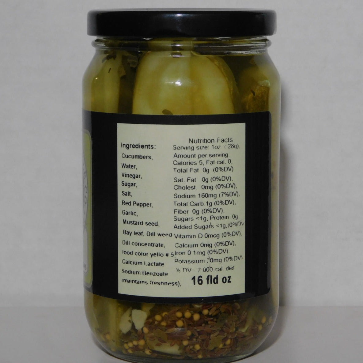 Kosher Style Pickled Spears (Case of 12)