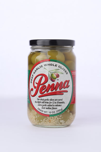 Deep Garlic Whole Olives