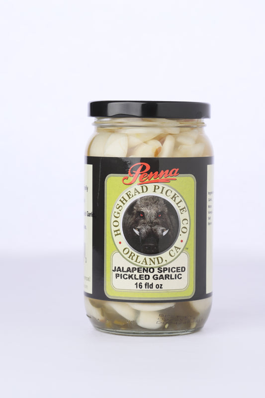 Jalapeño Spiced Pickled Garlic