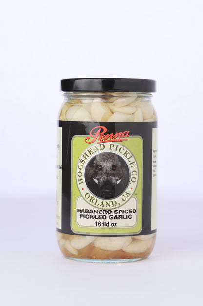 Habanero Spiced Pickled Garlic