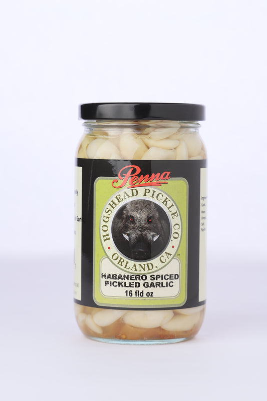 Habanero Spiced Pickled Garlic