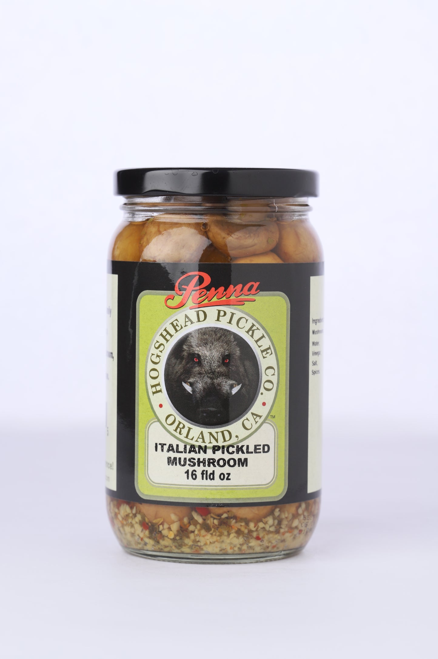 Italian spiced Pickled Mushrooms