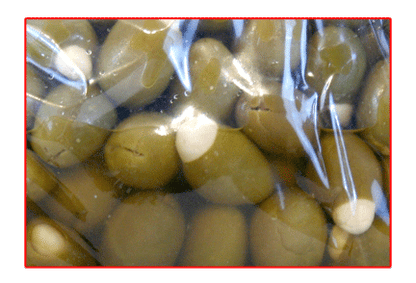 Sicilian XL Pitted Olives  (two 4lb bags)