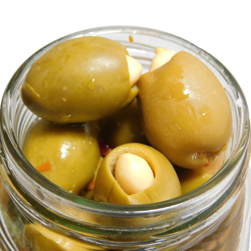Almond Stuffed Olives 10 oz. (Case of 12)