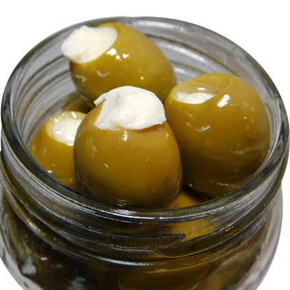 Herb & Garlic Cheese Stuffed Olives 16oz   (Case of 12)