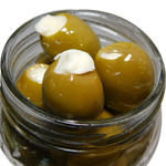 Herb & Garlic Cheese Stuffed Olives 16oz   (Case of 12)