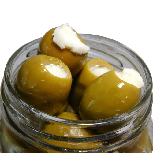 Oregano Feta Cheese Stuffed Olives (Size Options)