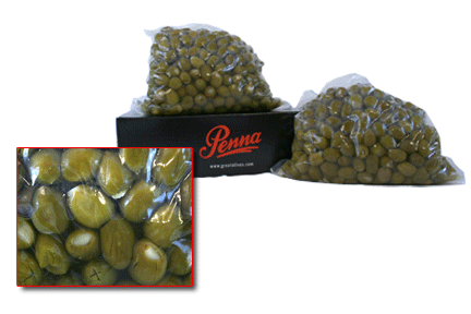 Garlic Stuffed Olives (two 5lb bags)