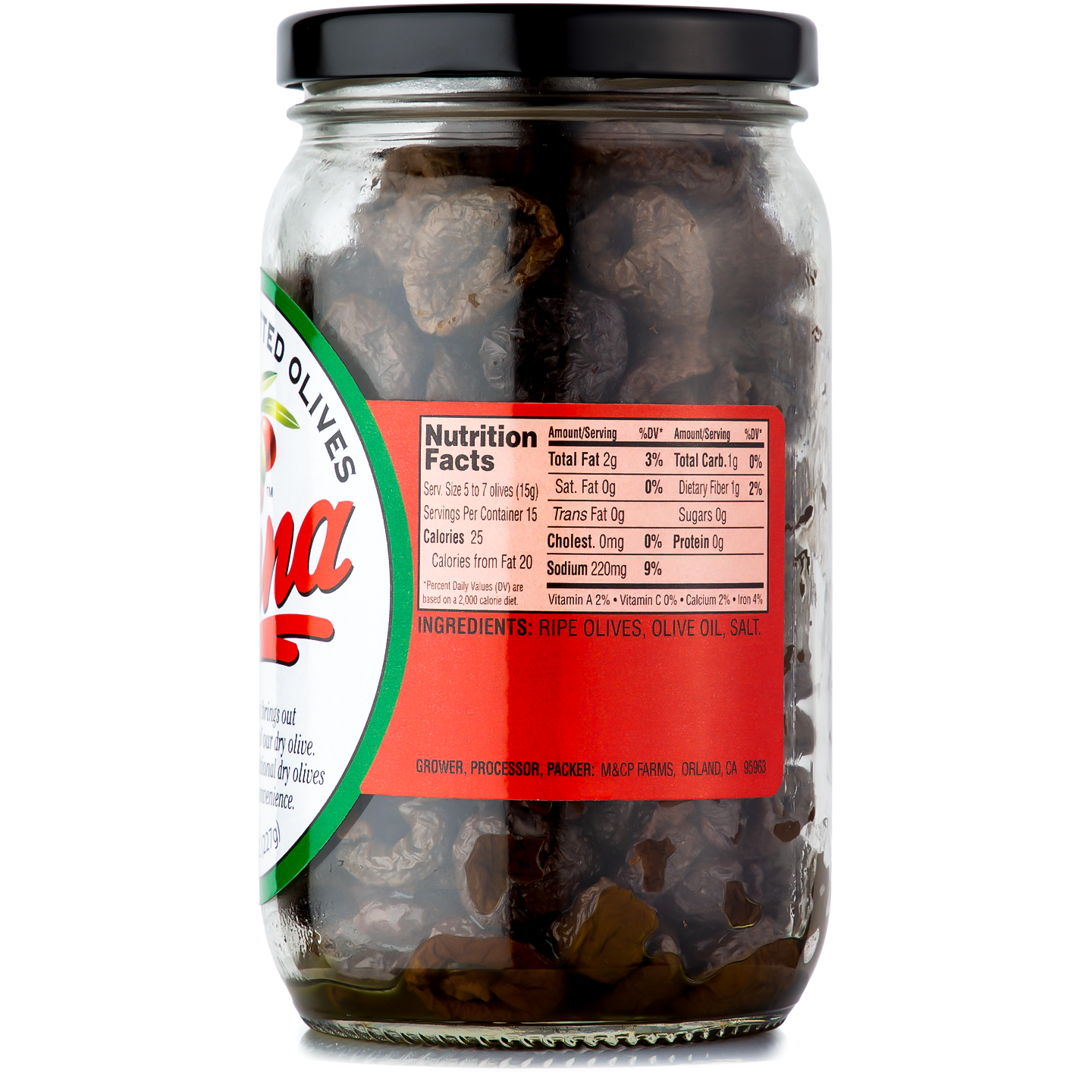 Olivasecca Dry Pitted Olives