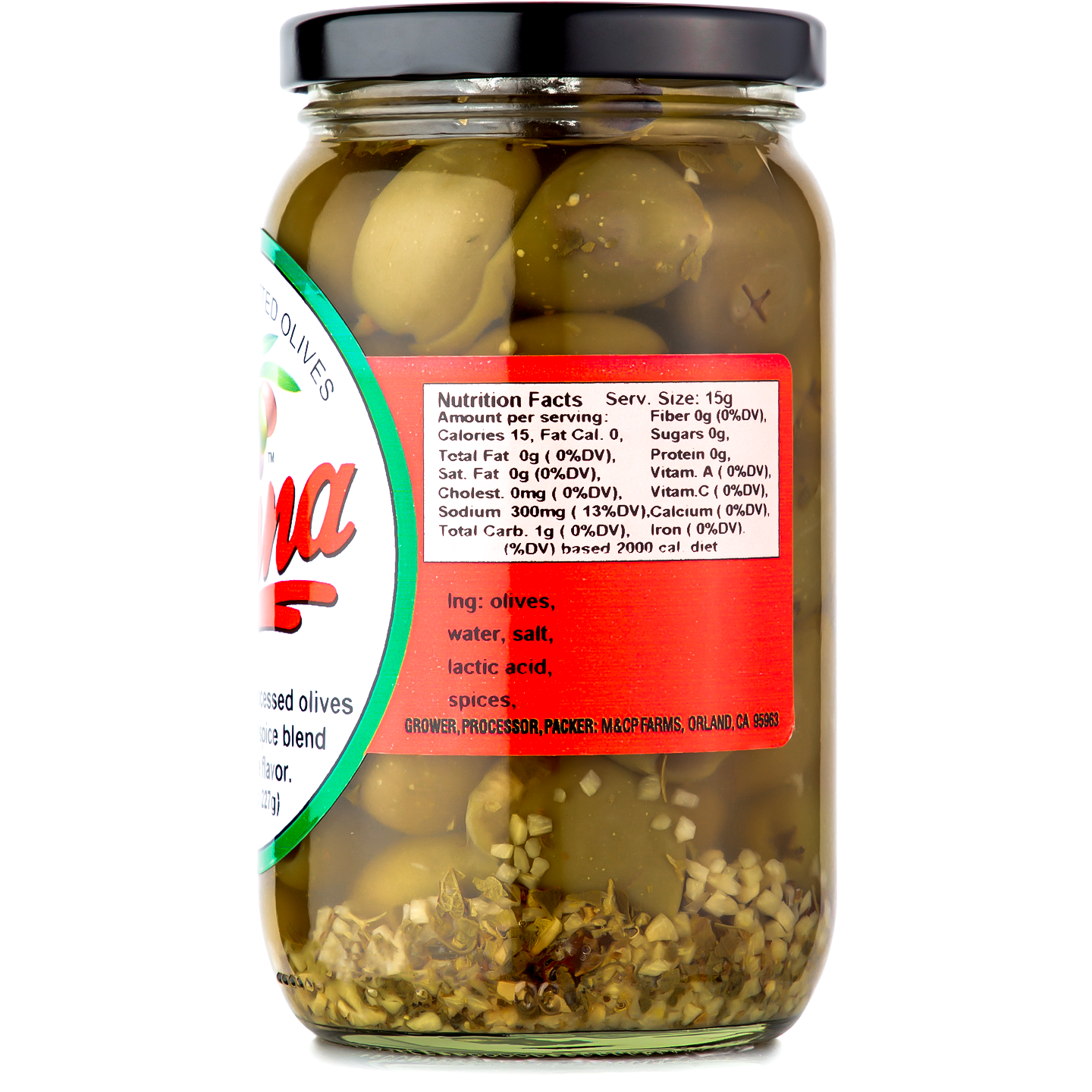 Italian Spiced Pitted Olives
