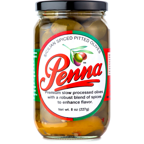 Sicilian Spiced Pitted Olives