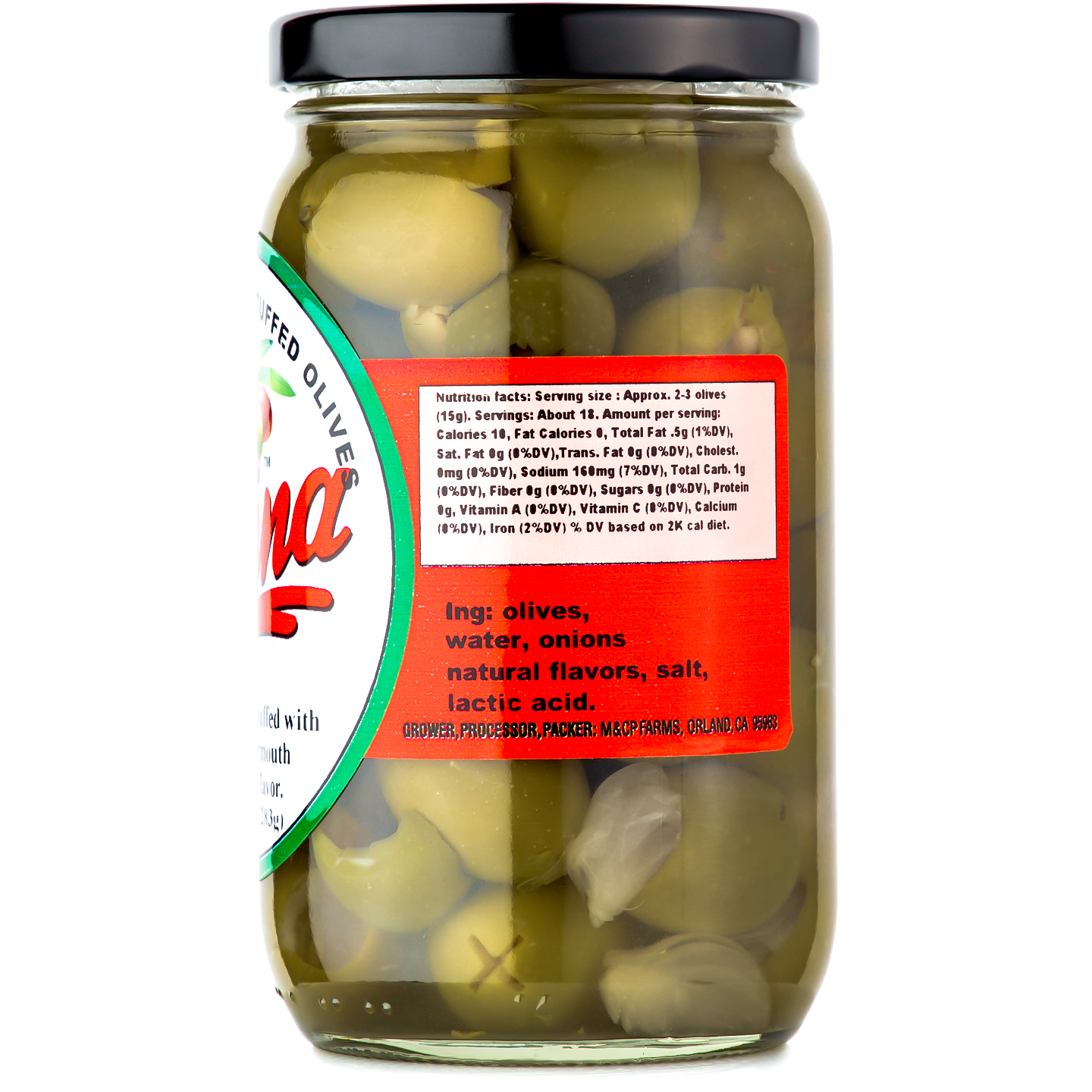 Vermouth Onion Stuffed Olives
