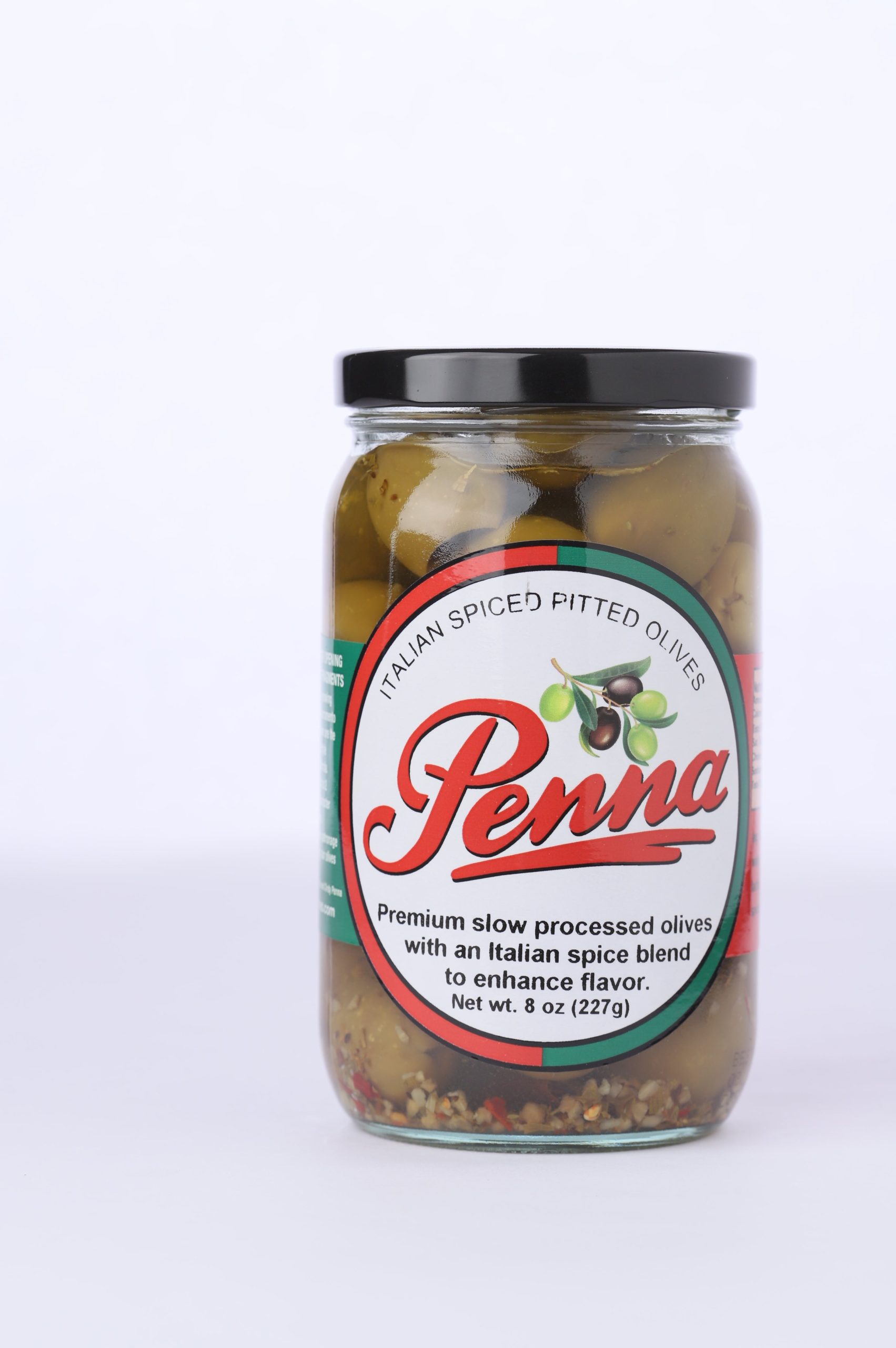 Italian Spiced Pitted Olives