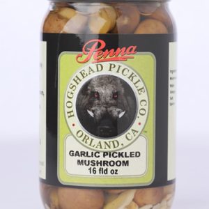 Garlic Spiced Pickled Mushrooms