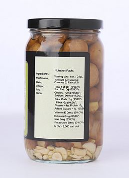 Garlic Spiced Pickled Mushrooms - Image 2